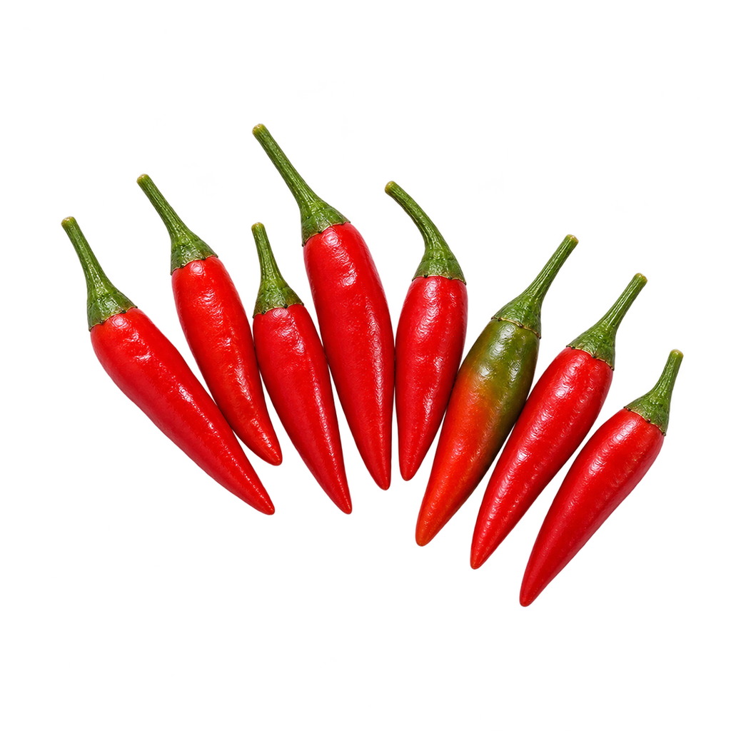 Fresh bird’s eye chilli (kg)