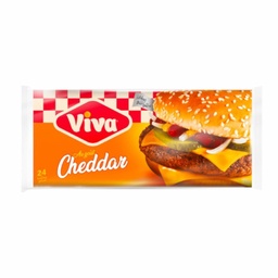 [LP-1171] VIVA cheddar-flavoured cheese slices — 24 slices